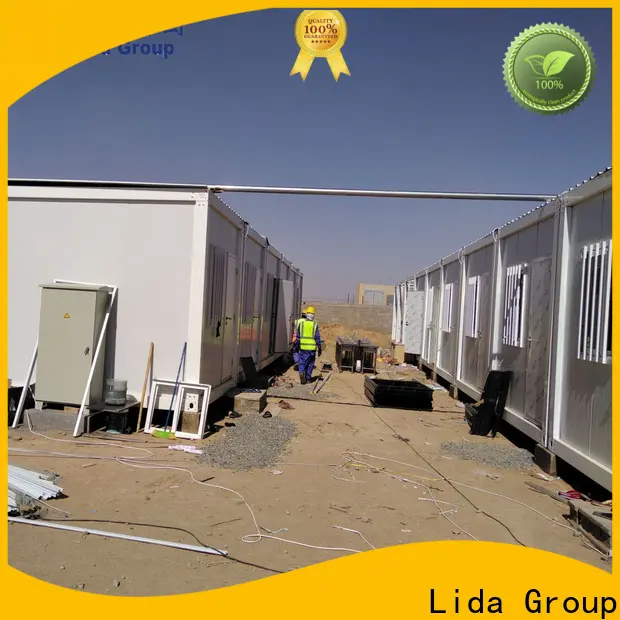Lida مجموعة إعادة تشكيل حاوية الشحن بالجملة تستخدم كمكتب، وغرفة اجتماعات، ومهجع، ومتجر 1