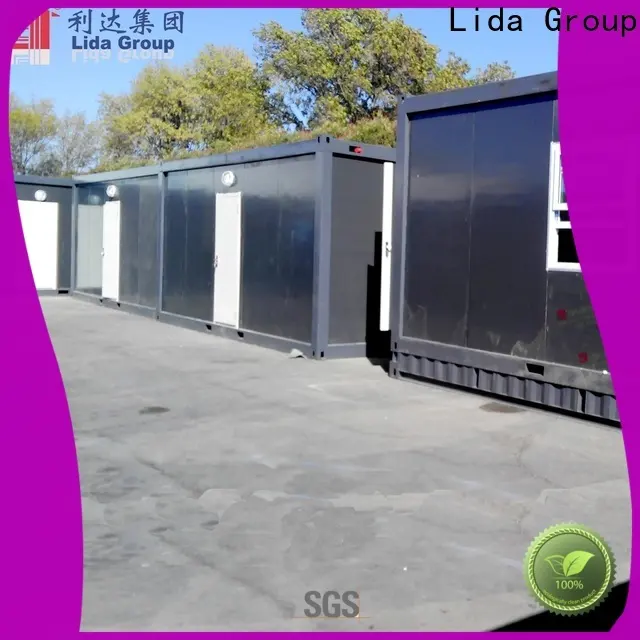 Lida Precio del contenedor de envío grupal de 40 pies Suministro utilizado como cabina, baño y trastero 1