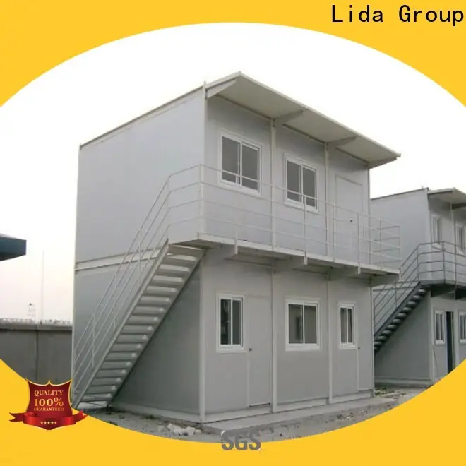 Lida Fabricantes de casas de contenedores de transporte grupales utilizadas como cocina y baño. 1