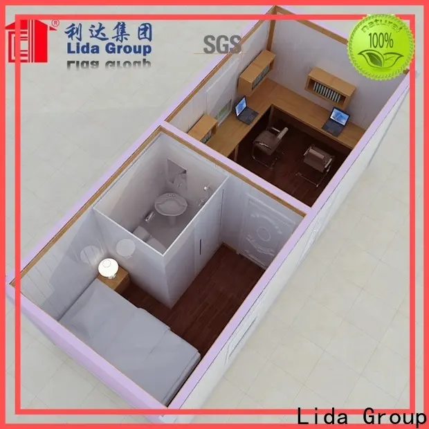 Lida Group Custom shipping crate homes for sale manufacturers used as kitchen, shower room 1
