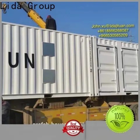 Lida Grupo construye una casa con contenedores que la empresa utiliza como cocina y baño 1