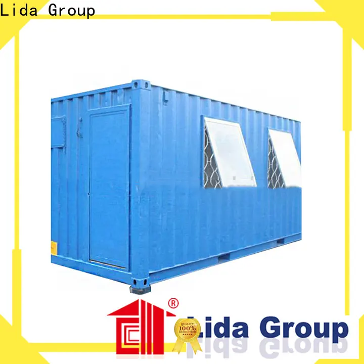 Lida Grupo de construcción personalizada de una casa con contenedores que los fabricantes utilizan como oficina, sala de reuniones, dormitorio y tienda. 1