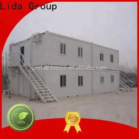 Lida Empresa de construcción de viviendas con contenedores de envío grupales utilizadas como caseta, baño y trastero. 1
