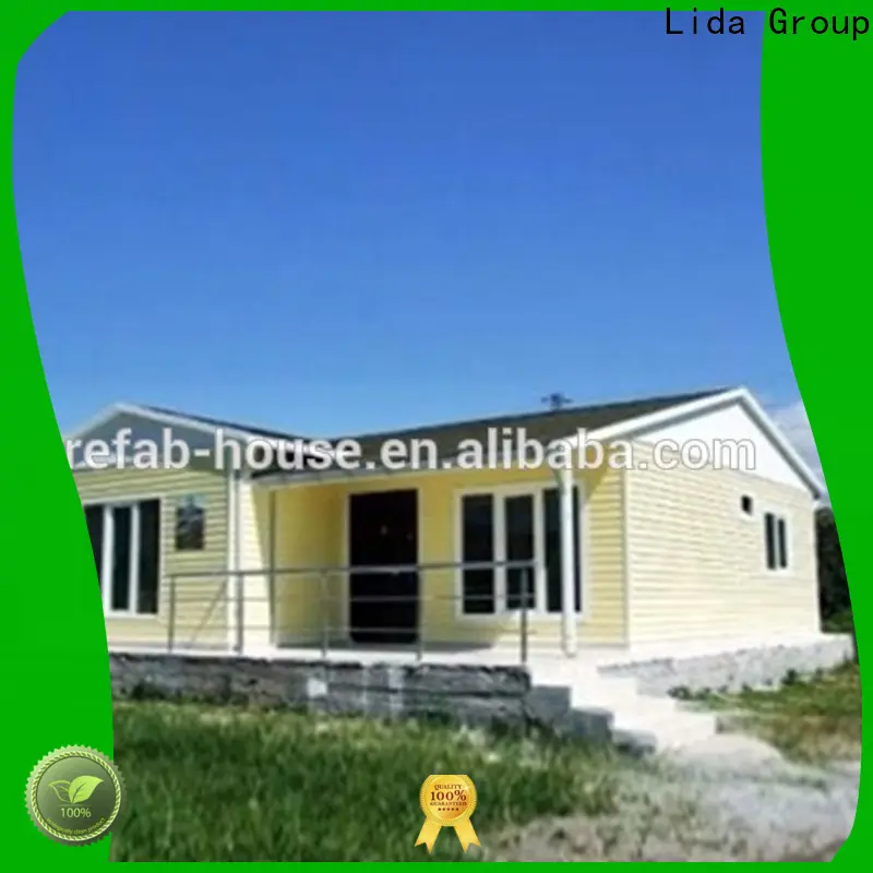 Lida Grupo Nuevas casas prefabricadas en venta en EE. UU. enviadas a empresas utilizadas como villas turísticas 1