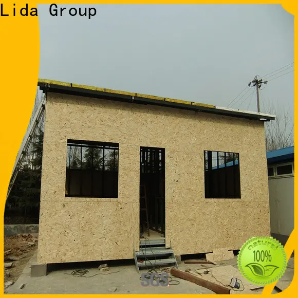 Lida Group prefab home suppliers shipped to business used as tourist villas 1