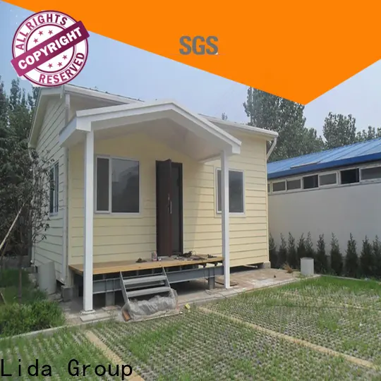 Lida Group light steel villa shipped to business used as tourist villas 1