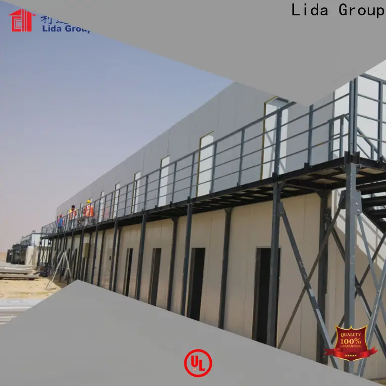 Lida Fábrica de campamento militar líder del grupo para una empresa de petróleo y gas 1