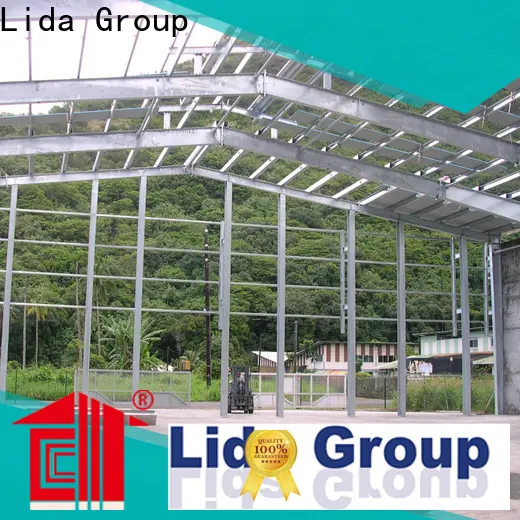 Lida Group New steel building frame components company for workshop 1