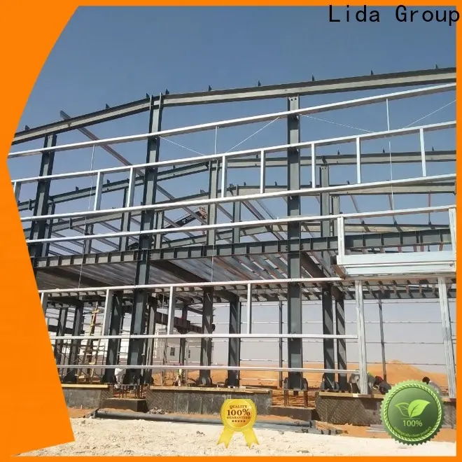 Lida شراء حظيرة البناء الفولاذي الجماعي لمزرعة الدواجن 1