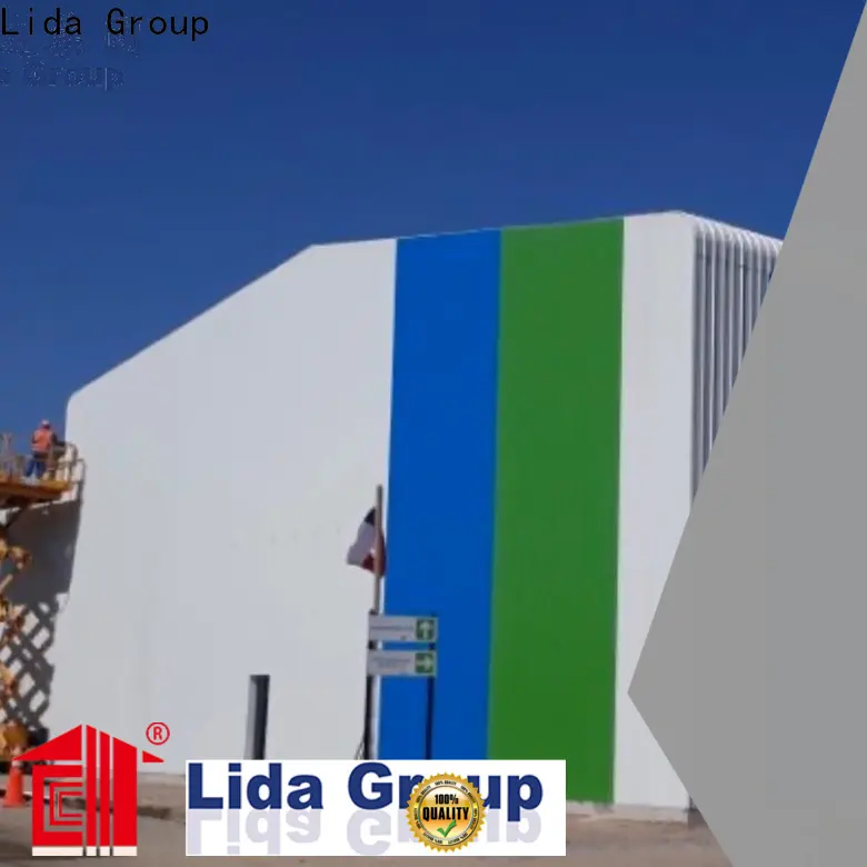 Lida مجموعة الهيكل الفولاذي خفيف الوزن توريد للمستودع 1