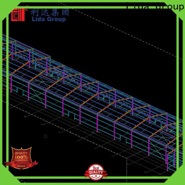 Lida Group High-quality two story steel building factory for green house 1