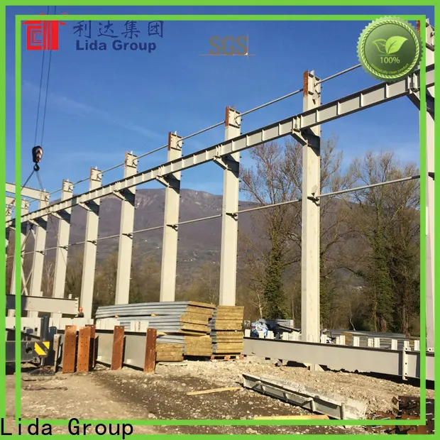Lida Group steele building shipped to business for workshop 1