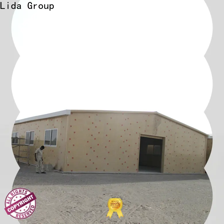 Lida Group prefab steel warehouses Suppliers used as showroom building 1