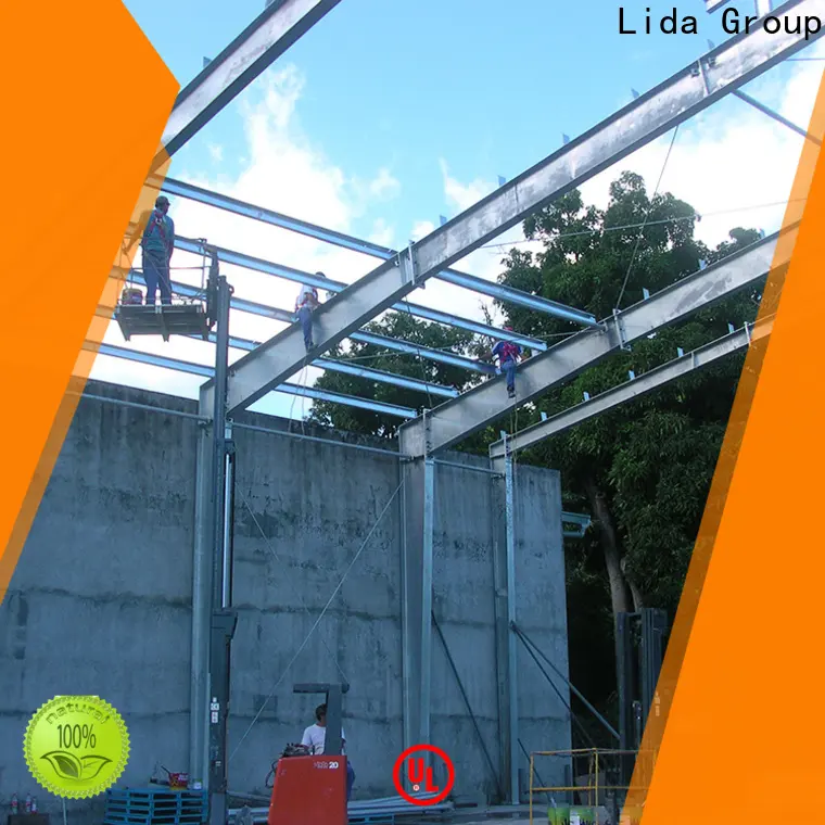 Lida Group New portal frame warehouse factory used as workshop 1
