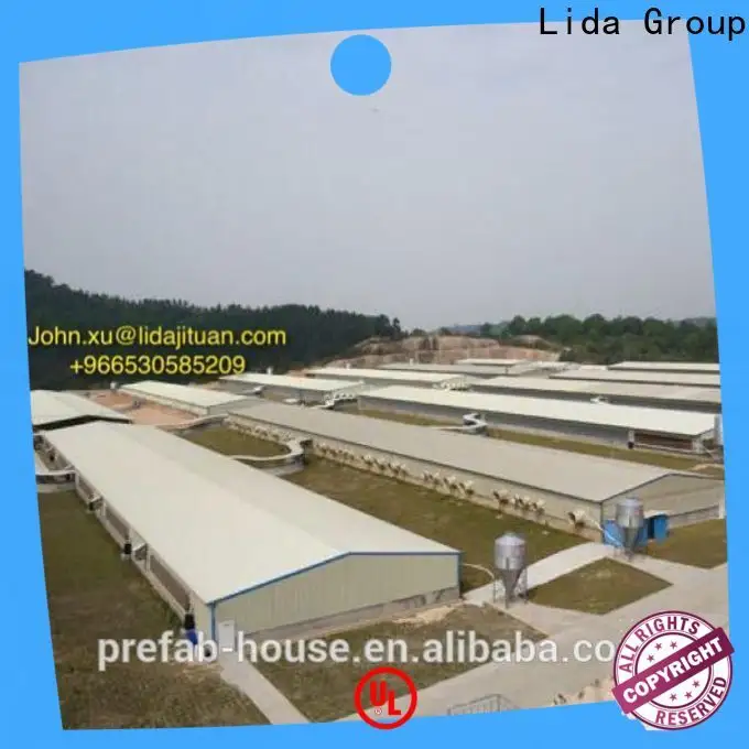 Lida Suministro de estructuras de techo de acero estructural grupal para invernaderos. 1