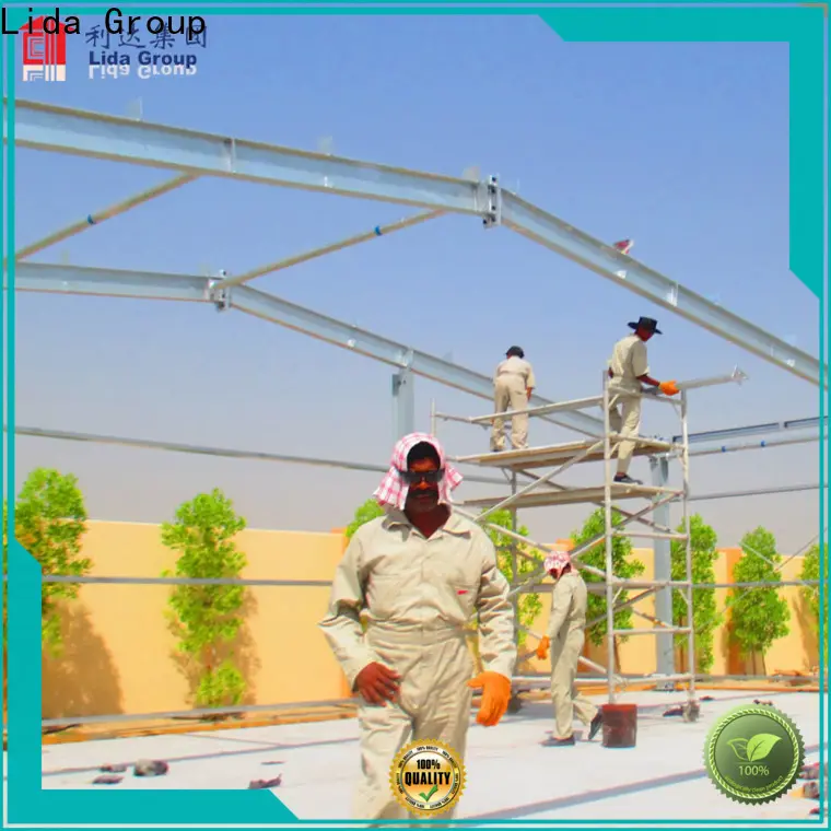 Lida Group High-quality steel barn construction factory for green house 1