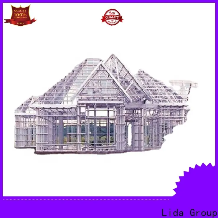 Lida Group custom made mobile homes shipped to business for Kiosk and Booth 1