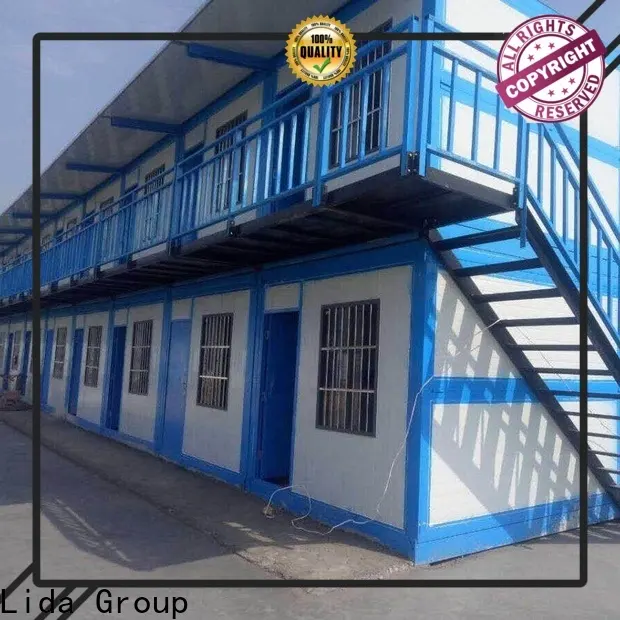 Lida Grupo de casas prefabricadas personalizadas de alta calidad enviadas a empresas para alojamiento del personal 1