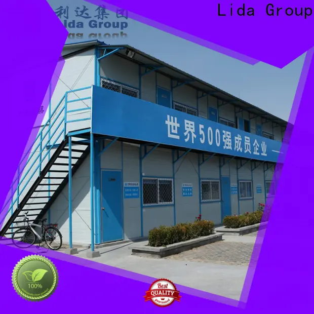 Lida Casas prefabricadas grupales para comprar enviadas a la empresa para la oficina del sitio 1