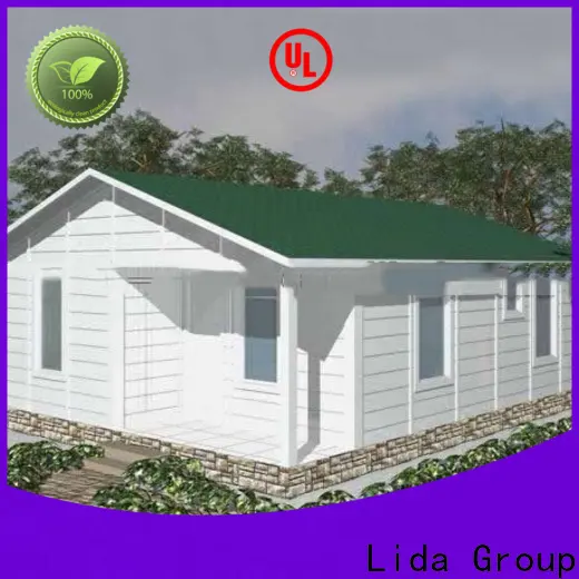 Lida Group Custom prefabricated bungalows shipped to business for site office 1