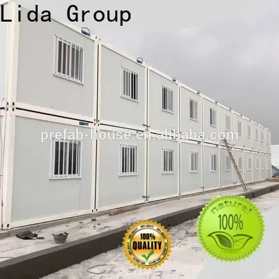 Proveedores de villas prefabricadas personalizadas para la oficina del sitio 1