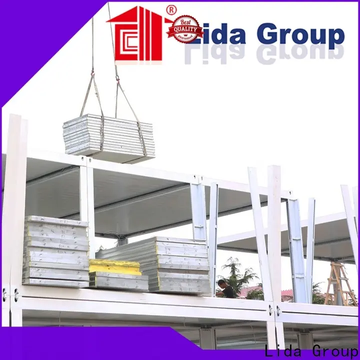 Casas prefabricadas nuevas en India, compra al por mayor para alojamiento del personal. 1
