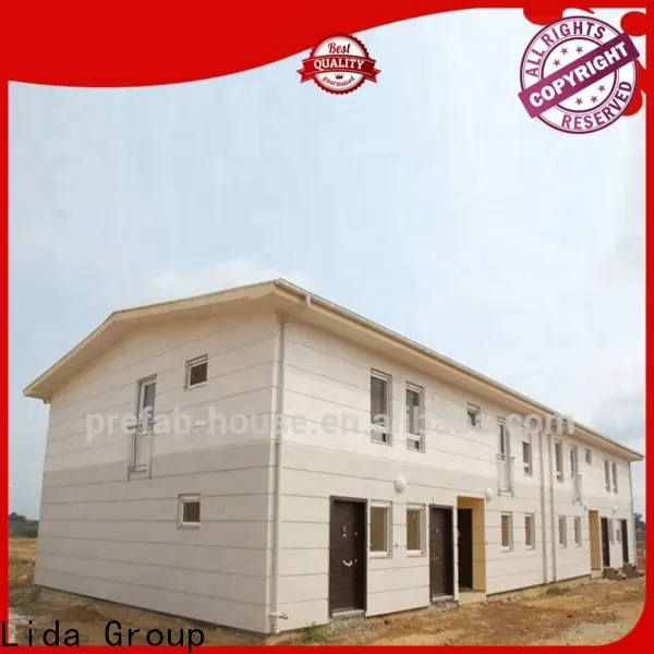 Lida Entrega de casas prefabricadas grupales Suministro para oficina de obra 1