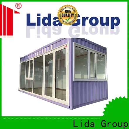Lida Grupo Última fábrica de casas contenedoras para camiones utilizadas como cocina y cuarto de ducha 1