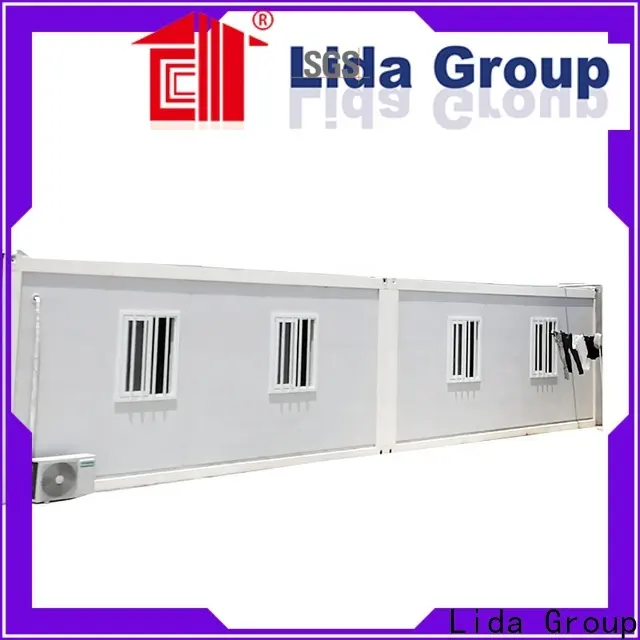 Lida Grupo, la última fábrica de fabricantes de casas de contenedores de envío utilizada como cocina, cuarto de ducha 1