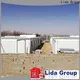 Lida Contenedores de almacenamiento grupal convertidos en viviendas. Proveedores utilizados como caseta, baño y trastero. 1