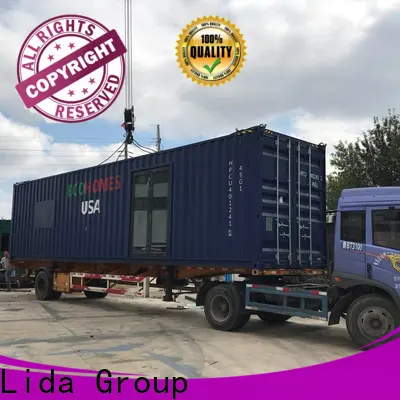 Lida Grupo La última estructura de contenedor de envío enviada a una empresa utilizada como oficina, sala de reuniones, dormitorio o tienda. 1