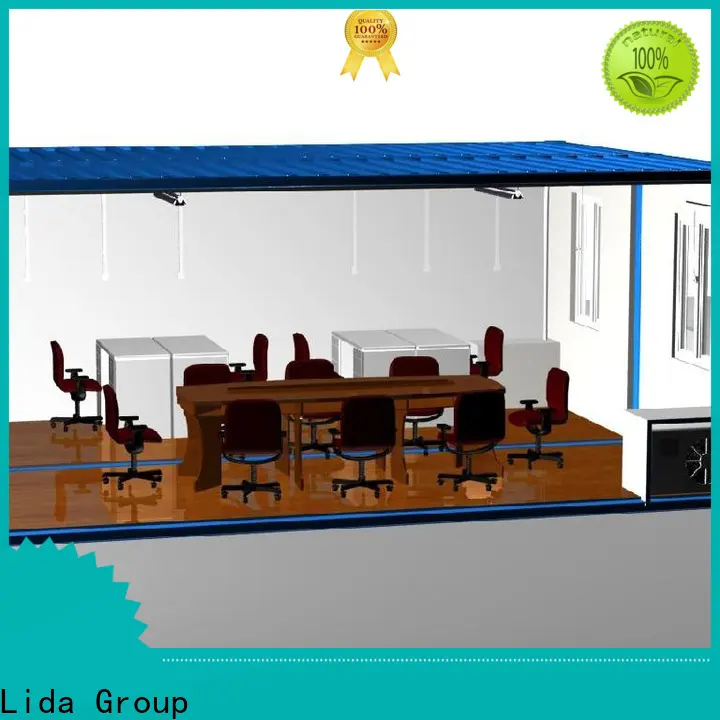 Lida Group 4 shipping container home Supply used as office, meeting room, dormitory, shop 1