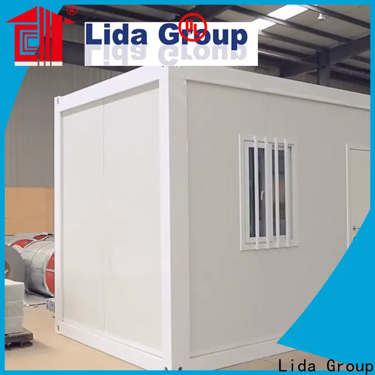 Lida مجموعة حاويات الشحن الخارجية للبيع بالجملة تستخدم كمطبخ وغرفة للاستحمام 1