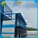 Casas al por mayor construidas con contenedores de almacenamiento enviados a empresas utilizadas como cabina, baño y sala de almacenamiento. 1