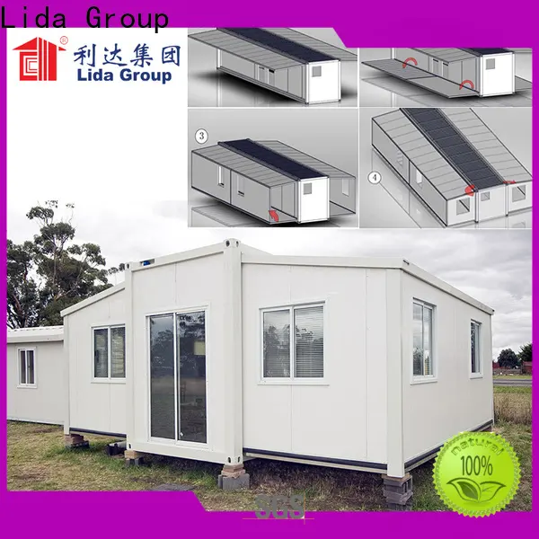 Lida Group empty shipping containers for sale shipped to business used as office, meeting room, dormitory, shop 1