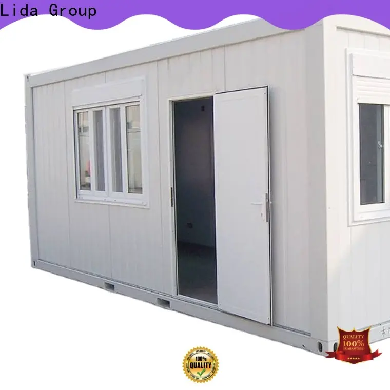 Lida Grupo de contenedores de envío dobles para el hogar Proveedores utilizados como stand, baño, trastero. 1