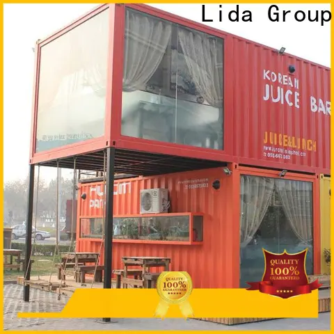 Lida Grupo Las mejores casas construidas con contenedores de almacenamiento que la empresa utiliza como caseta, baño y trastero. 1