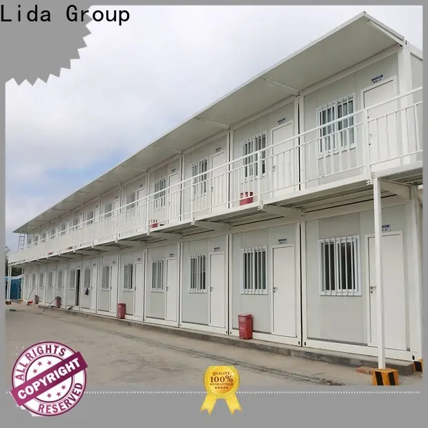 Lida Casas grupales en contenedores de carga a la venta enviadas a negocios utilizadas como cocina y baño 1