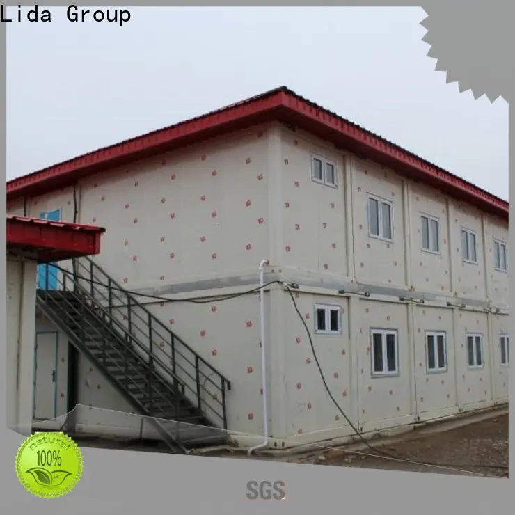 Lida Construcción de contenedores marítimos grupales enviados a empresas utilizadas como oficinas, salas de reuniones, dormitorios y tiendas. 1