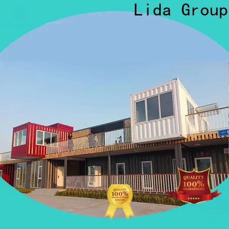 Lida Fabricantes de precios de contenedores de envío de alta calidad del grupo de 40 pies utilizados como oficina, sala de reuniones, dormitorio, tienda 1