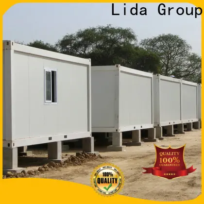 Latest 4 container house Suppliers used as office, meeting room, dormitory, shop 1