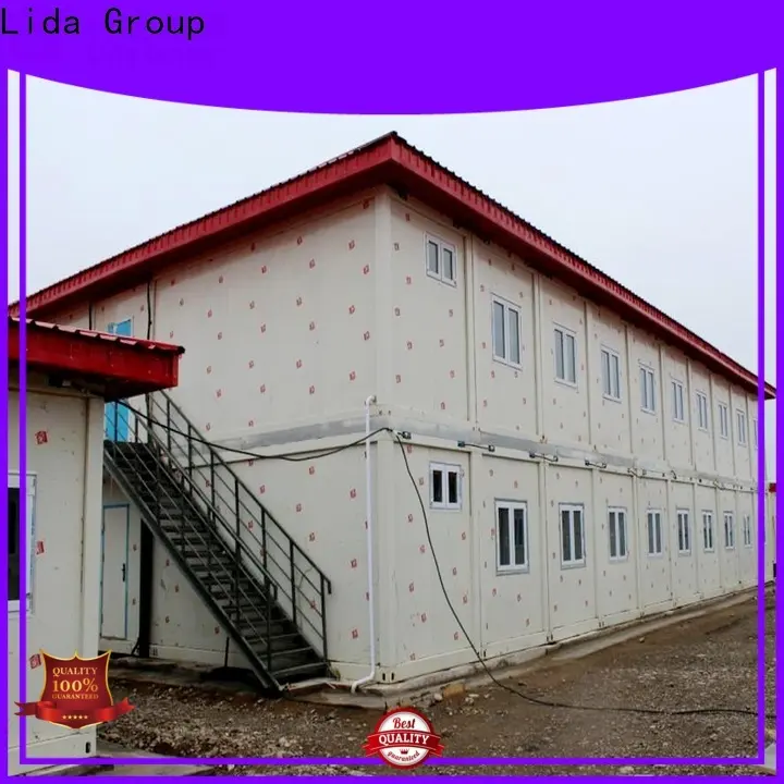 Lida Grupo de casas con contenedores de almacenamiento en el interior Suministro utilizado como oficina, sala de reuniones, dormitorio, tienda 1