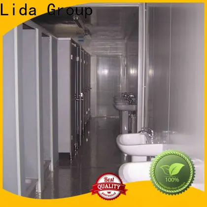 Lida Grupo Nuevas cajas de envío de acero Suministro utilizado como cocina y cuarto de ducha. 1