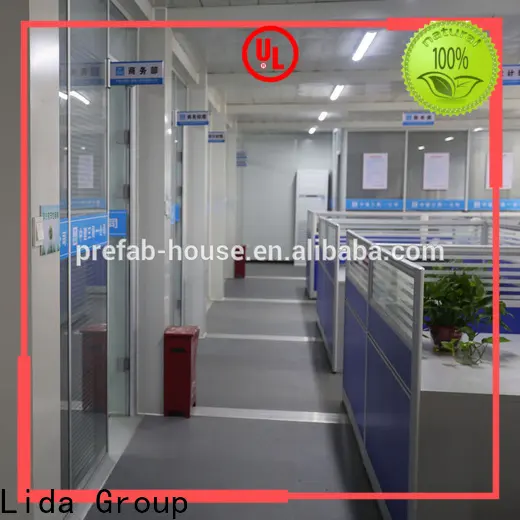 Custom shipping container homes inside and out shipped to business used as kitchen, shower room 1