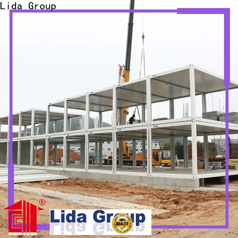 Lida Grupo Construcción de contenedores de alta calidad enviada a una empresa utilizada como cocina y cuarto de ducha. 1
