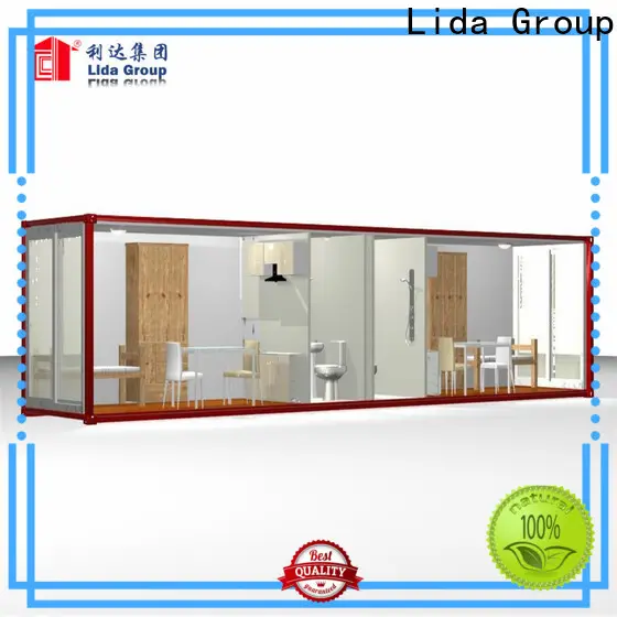 Lida Grupo Constructores de viviendas con contenedores de envío personalizados Suministro utilizado como cocina, cuarto de baño 1