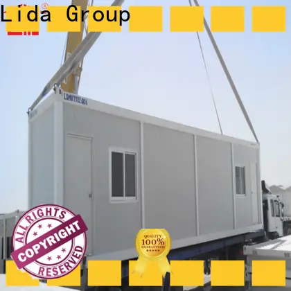 Lida أفضل مجموعة من منازل حاويات الشحن التي يتم شحنها إلى الأعمال التجارية تستخدم كمطبخ وغرفة للاستحمام 1