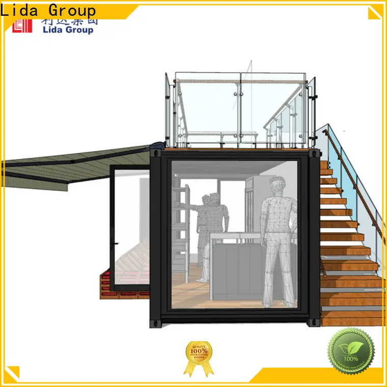 Lida Group cheap container house factory used as office, meeting room, dormitory, shop 1