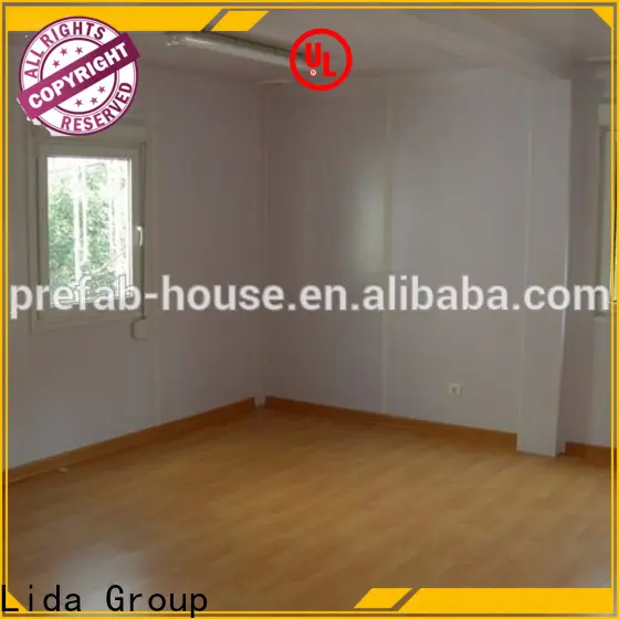 Lida Empresa de casas de contenedores de envío modernas del grupo utilizadas como stand, baño y trastero. 1