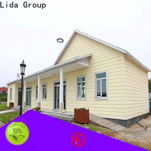 Lida Grupo de casas modernas de porcelana enviadas a empresas utilizadas como villas turísticas 1